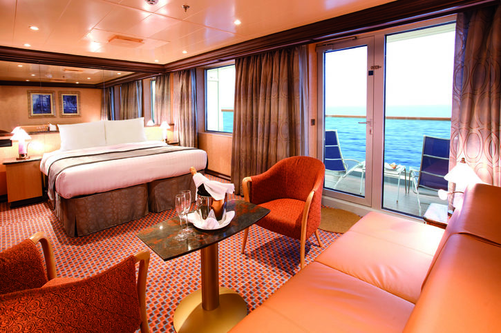 Třílůžkové apartmá Grand Suite s balkonem (GS) - Costa Luminosa