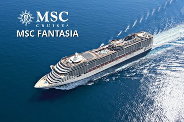 Francie, Španělsko z Marseille na lodi MSC Fantasia