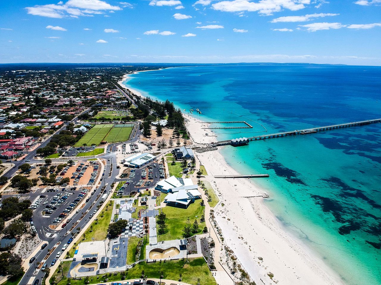 Busselton, Austrálie, Jižní Tichý oceán, Nejlepší destinace pro plavbu