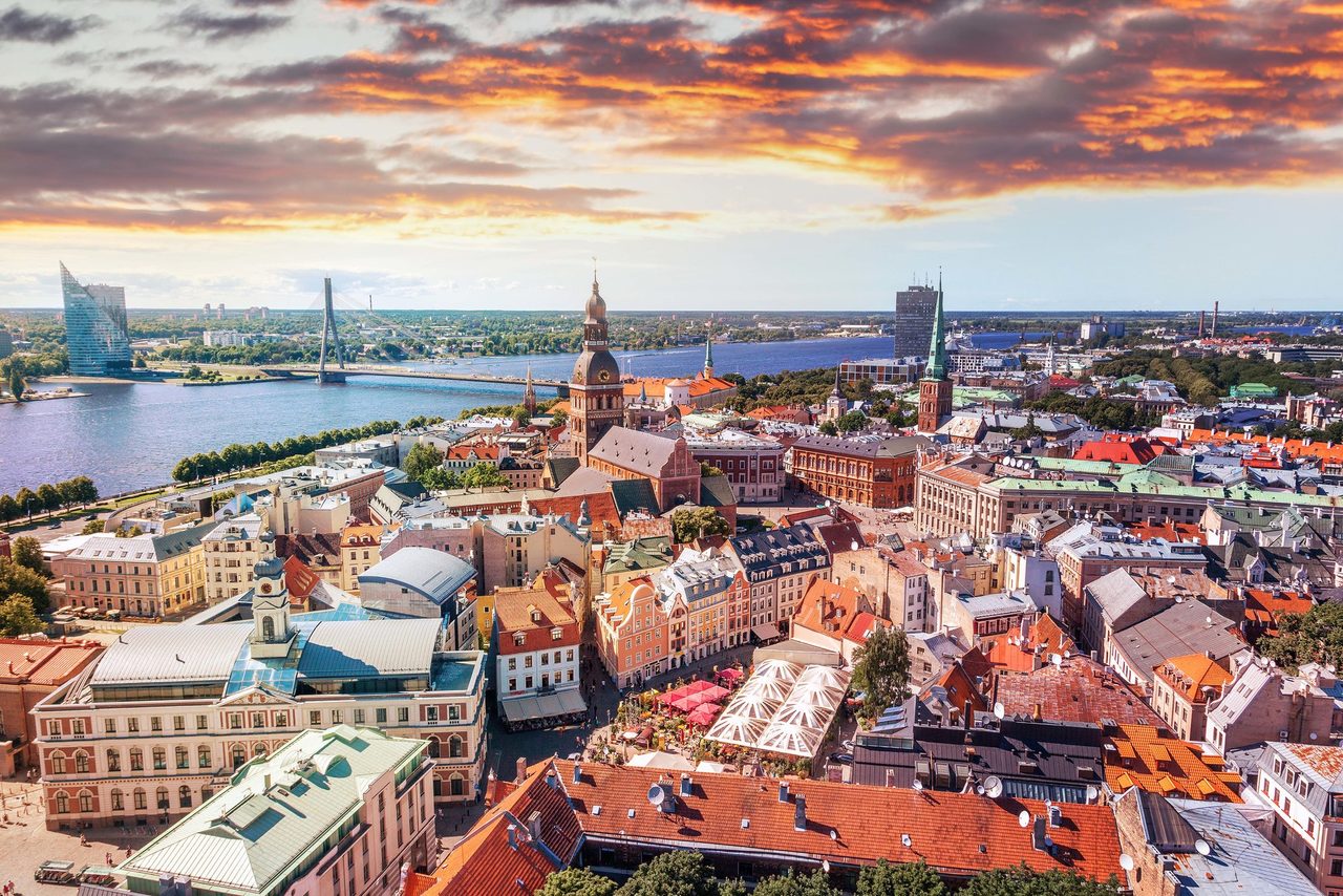 Riga, Lotyšsko, Severní, Baltské a Norské moře, Nejlepší ...