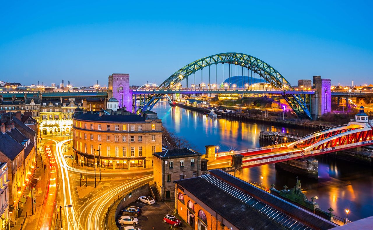 Newcastle upon Tyne, Velká Británie, Severní, Baltské a Norské moře