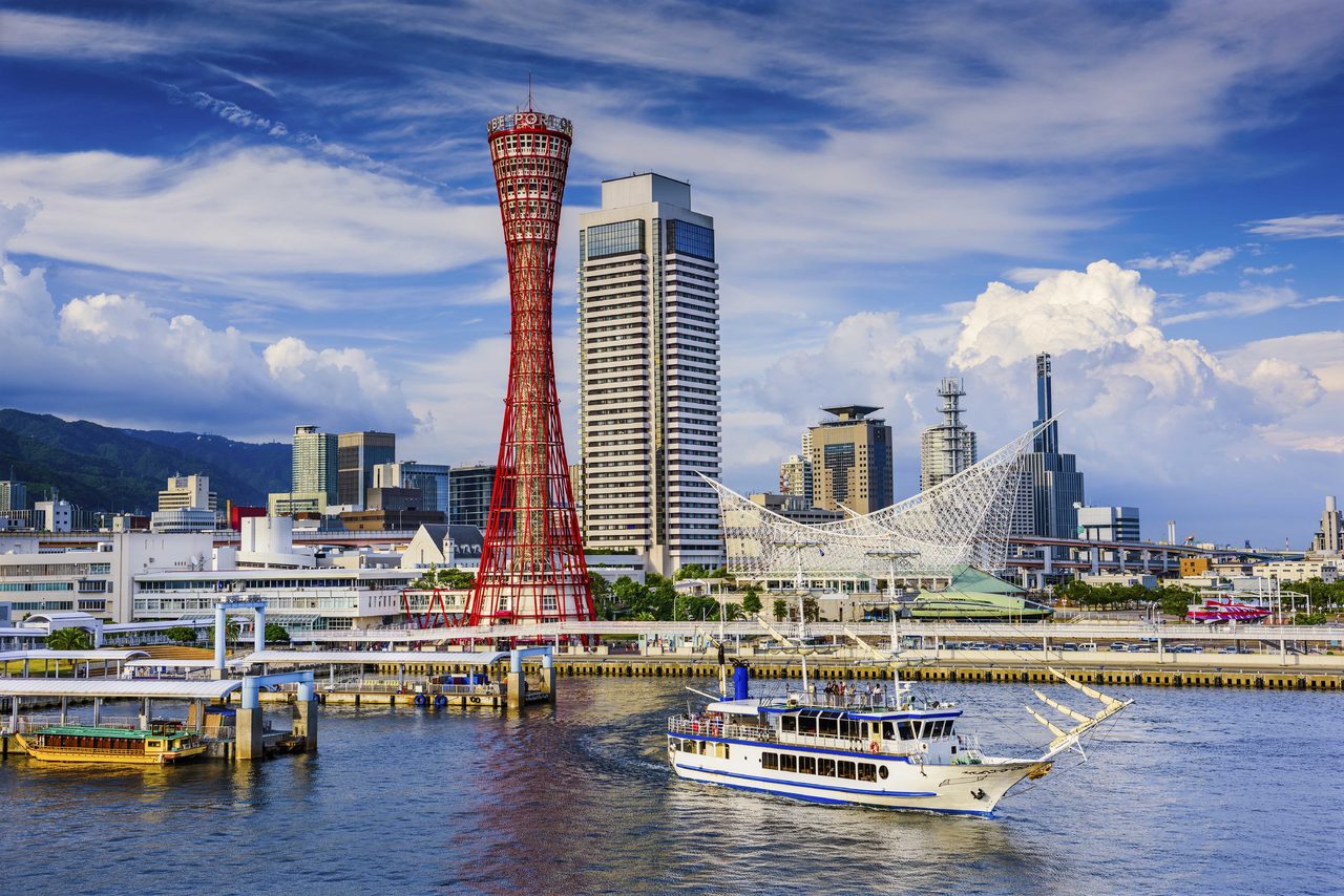 Kobe, Japonsko, Severní Tichý oceán, Nejlepší destinace pro plavbu lodí, Plavby lodí po celém světě - PT Tours