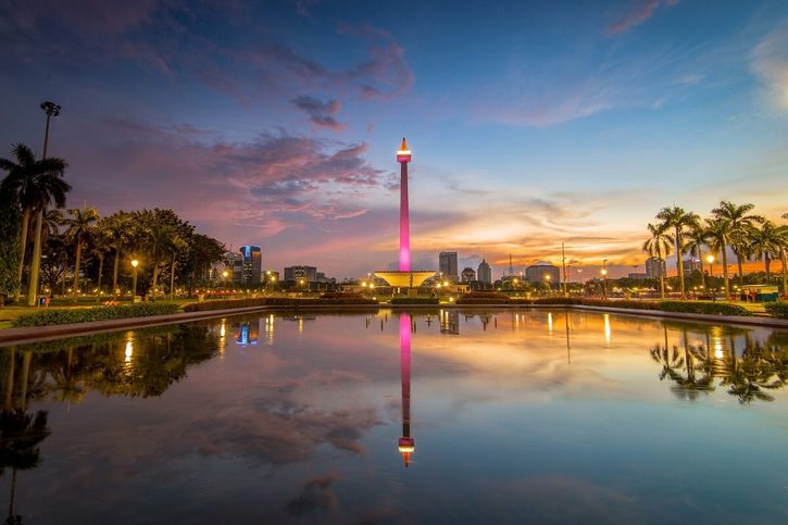 Jakarta - Národní monument Monas