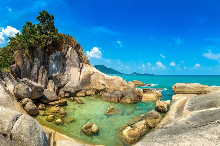 Ko Samui - Panorama skal Hin Ta a Hin Yai