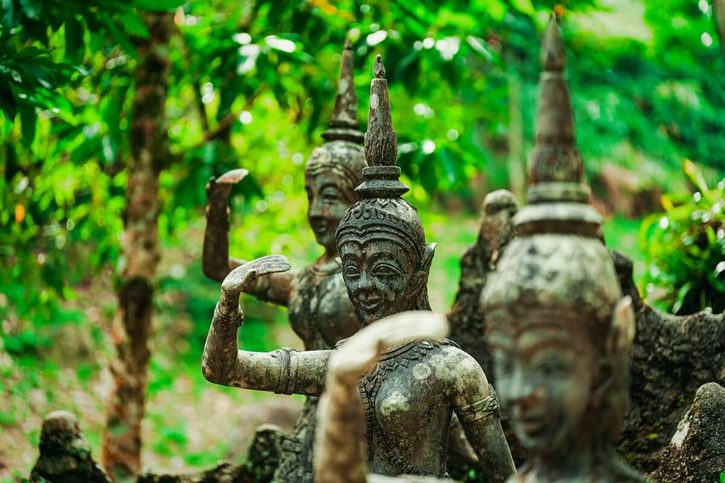 Ko Samui - Tajná Buddhova zahrada.