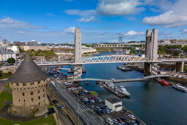 Brest - Letecký pohled