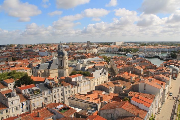 La Rochelle - Pohled na město