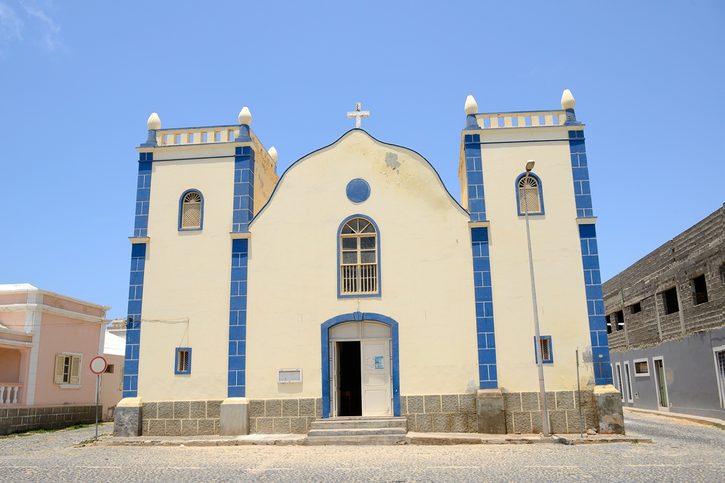 Boa vista - Historický kostel Santa Isabel v Sal Rei.