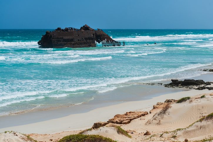 Boa vista - Vrak lodi Cabo Santa Maria