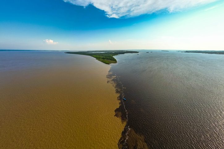 Manaus - Soutok řek Negro a Amazonka 