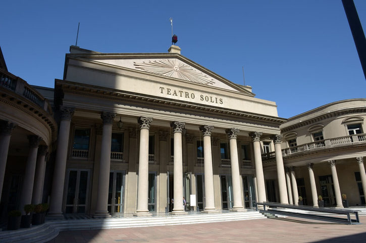 Montevideo - Budova divadla Teatro Solis  