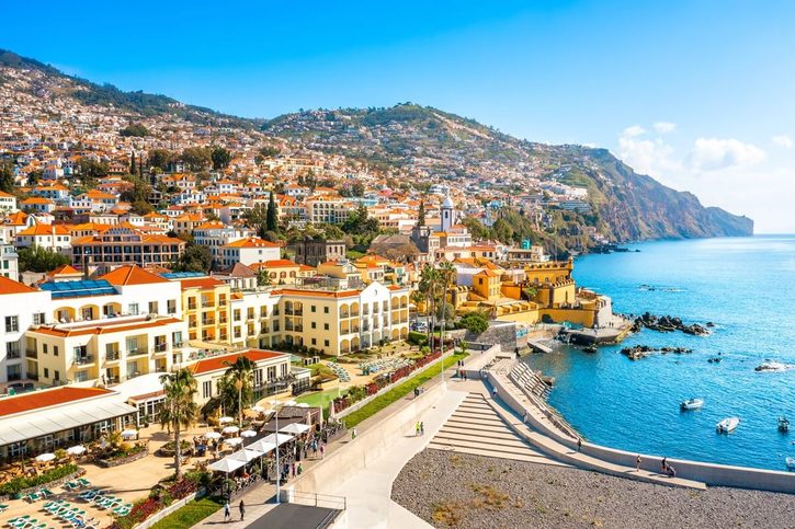 Funchal - Hlavní město ostrova.