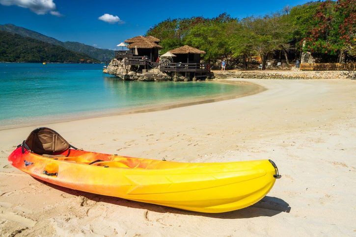 Labadee s kajaky a kánoemi