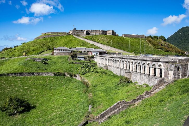 Basseterre - pevnost Brimstone Hill Fortress