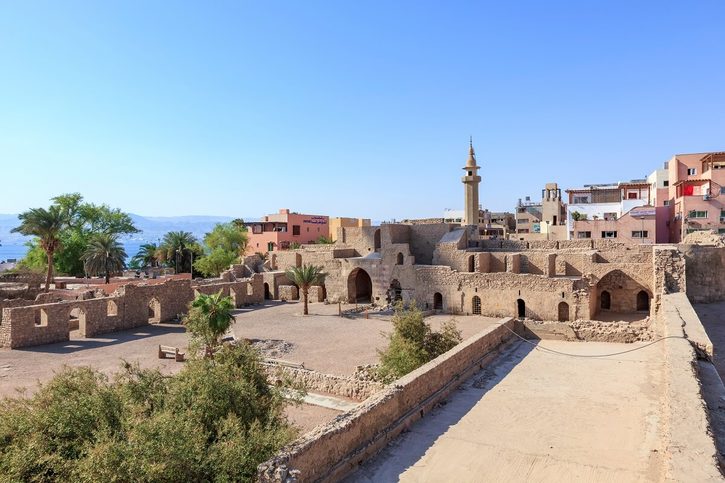 Aqaba - Pevnost Aqaba Castle