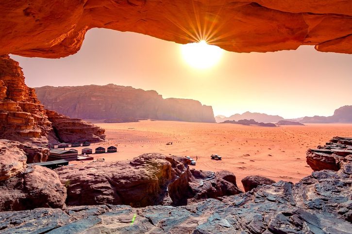Aqaba - Poušť Wadi Rum 