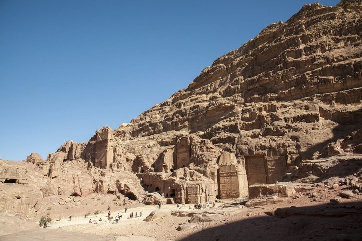 Aqaba - Skalní město Petra, Údolí a skalní útvary