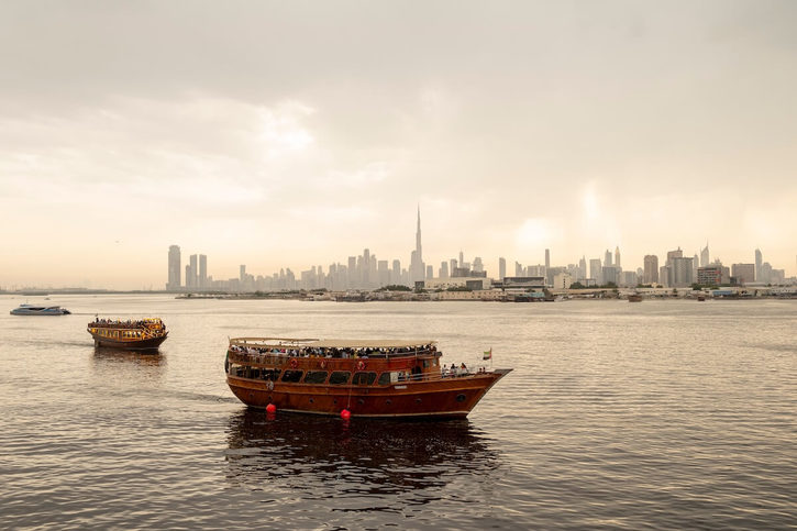 Dubaj - Tradiční arabská plachetnice dhow 