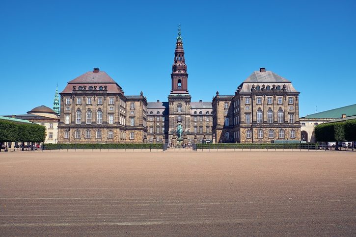 Kodaň - Palác Christiansborg