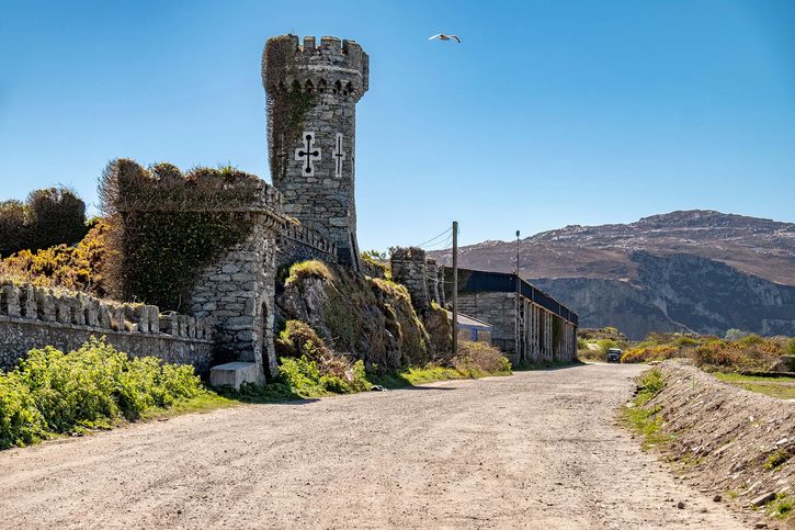 Historické pozůstatky vojáků v Holyheadu, Wales