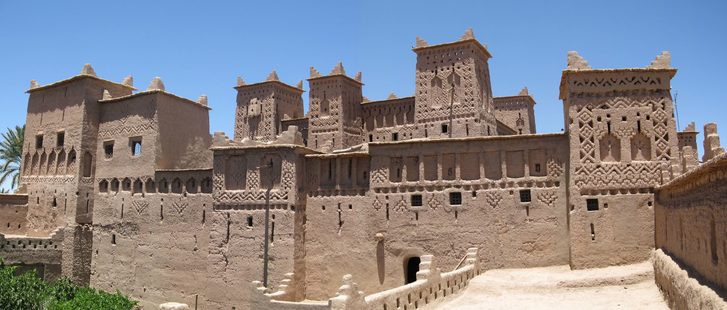 Pevnost Kasbah - největší historickou atrakcí města Tanger, Maroko