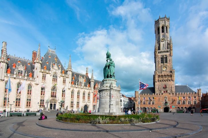 Zeebrugge - Market square 