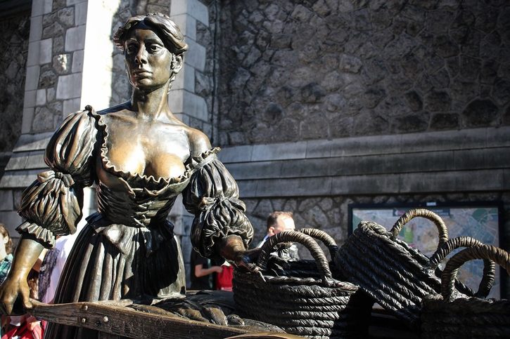 Dublin - Socha Molly Malone