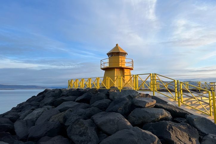 Reykjavik - Maják Hofdi 