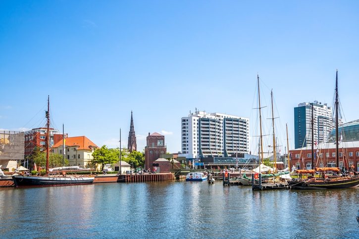 Bremerhaven - Marina v Bremerhavenu
