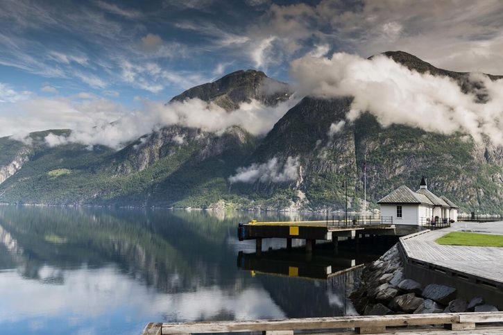 Eidfjord - Přístavní molo