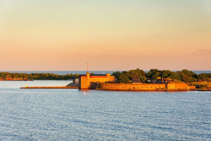 Karlskrona - Ostrov s pevností Kungsholms Fort 
