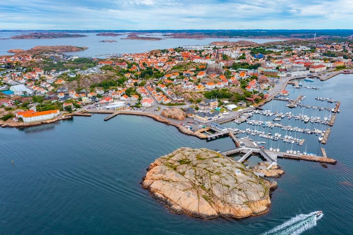 Lysekil - Výhled na město
