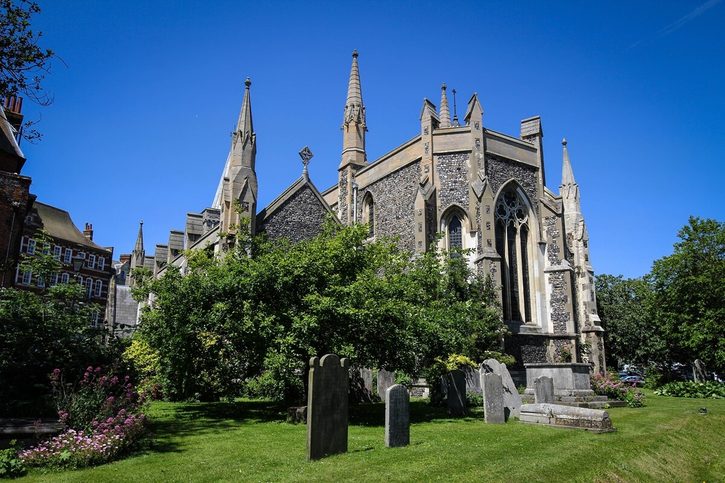 Dover - Kostel svaté Marie