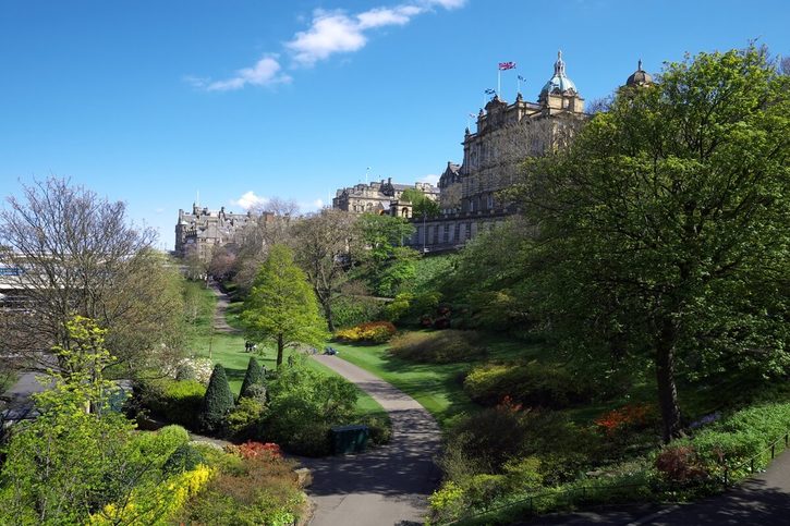 Edinburgh - Princes Street Gardens