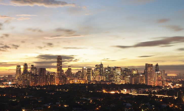 Panoramatické město Manila, Filipíny