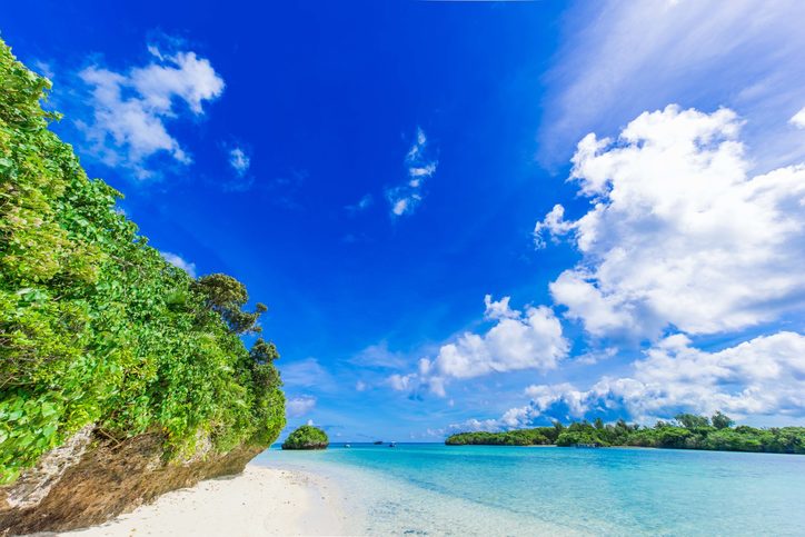 Pobřeží Ishigaki, Japonsko