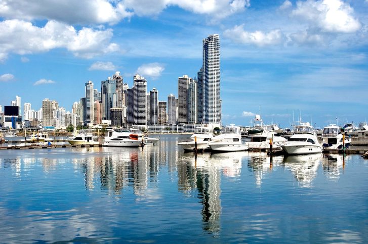 Panama City a jeho mrakodrapy