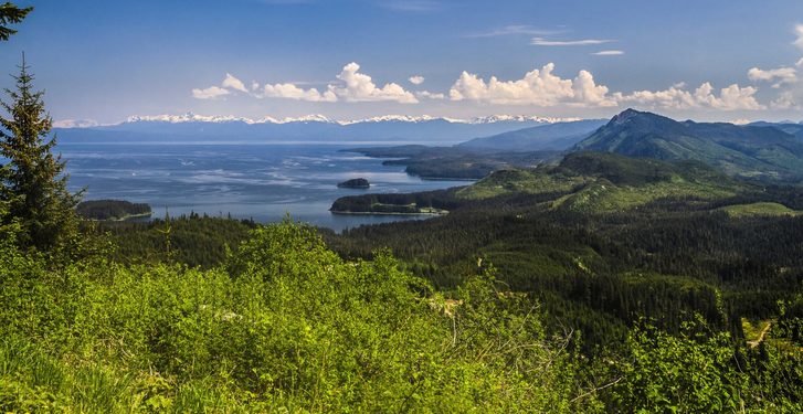 Zátoky u Icy Strait Pointu, Aljaška