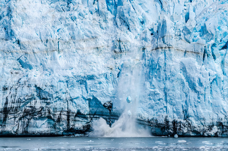 Ledovec Hubbard Glacier, Aljaška