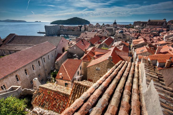 Střechy Starého města Dubrovníku