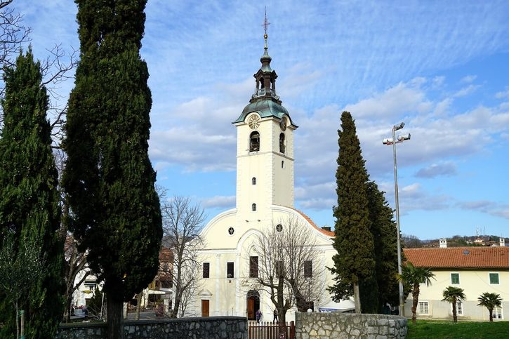 Rijeka - Svatyně Panny Marie v Trsatu Rijeka - Svatyně Panny Marie v Trsatu