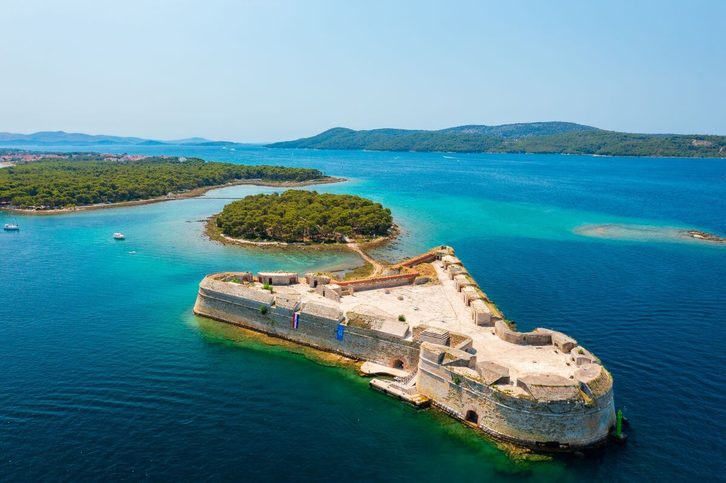 Šibenik - Pevnost sv. Mikuláše (Tvrđava sv. Nikole)