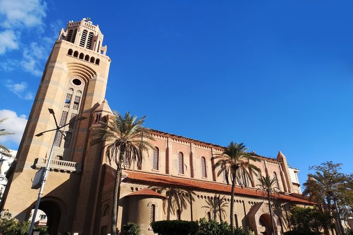 Port Said - Gotický kostel.