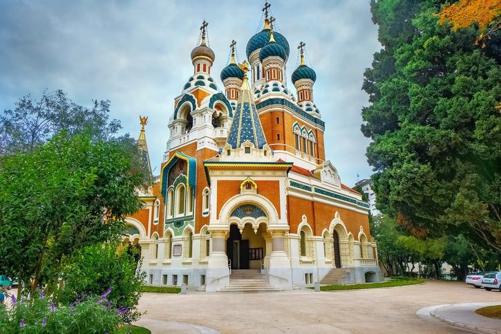 Pravoslavná katedrála sv. Mikuláše v Nice