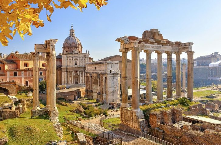 Forum Romanum v Římě