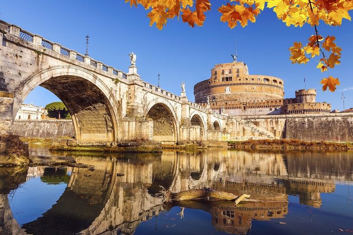 Andělský hrad (Castel Sant'Angelo) v Římě 