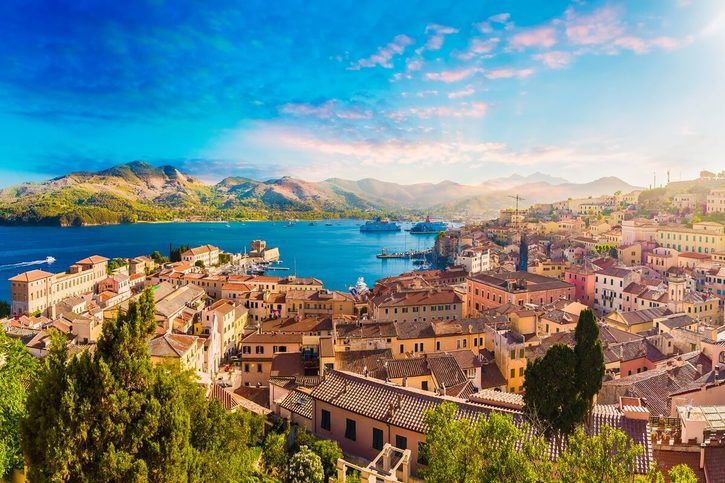 Portoferraio - Staré město a přístav