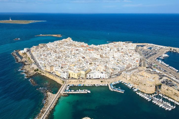 Gallipoli - Letecký pohled