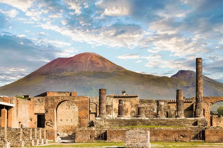 Neapol - Vesuv a Pompeje