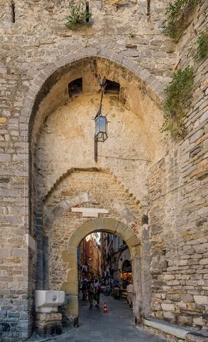 Porto Venere - Brána starobylého vesnice Porto Venere